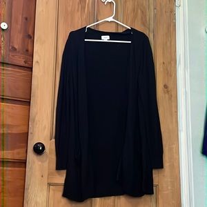 black old navy cardigan